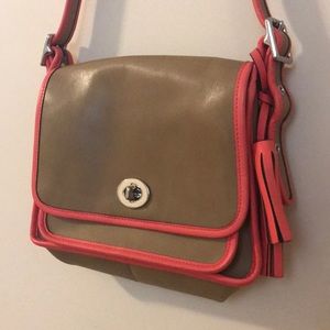Coach Two-Tone Rambler Purse